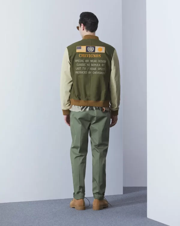 Fashion Chevignon BLOUSON AIR WEAR KAKI