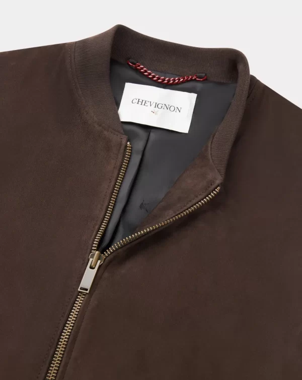 Best Sale Chevignon BLOUSON CUIR BIDDY Marron