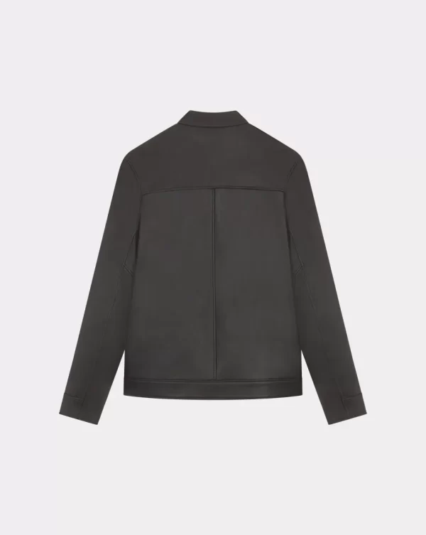 Sale Chevignon BLOUSON EN CUIR BIKE Marron