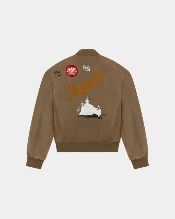 Best Chevignon BLOUSON EN CUIR VARSITY W Marron