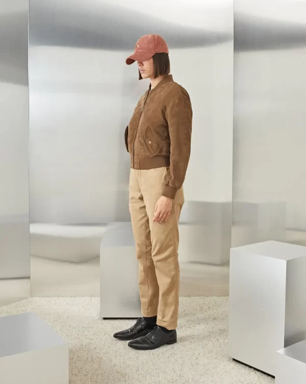Best Chevignon BLOUSON EN CUIR VARSITY W Marron