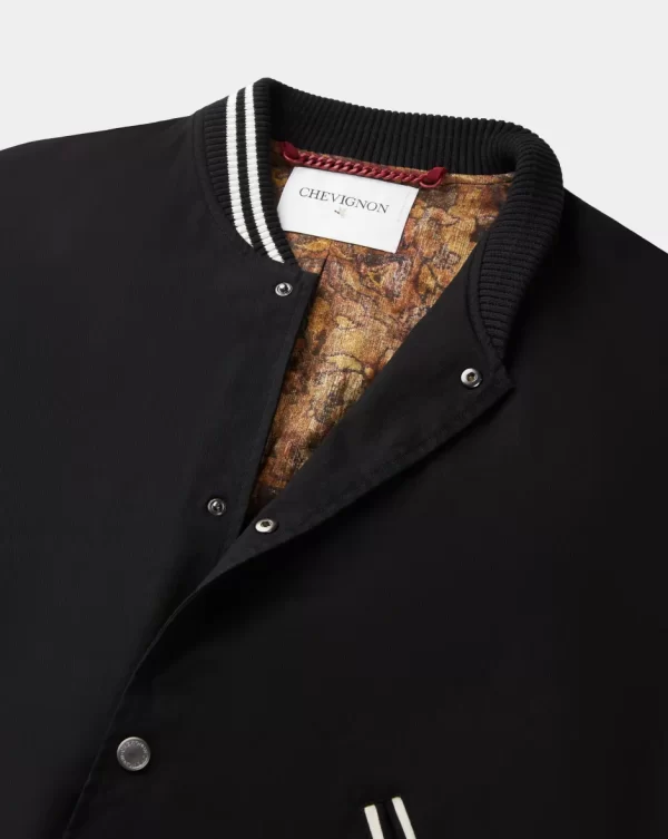 Fashion Chevignon BLOUSON VARSITY Noir