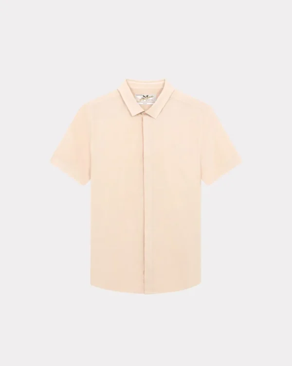 Online Chevignon CHEMISE LINEN TOGS MANCHES COURTES Rose