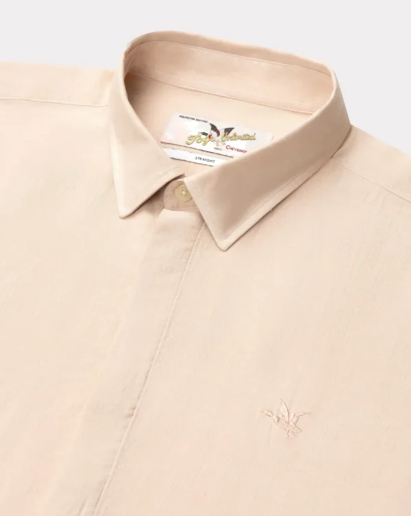 Online Chevignon CHEMISE LINEN TOGS MANCHES COURTES Rose
