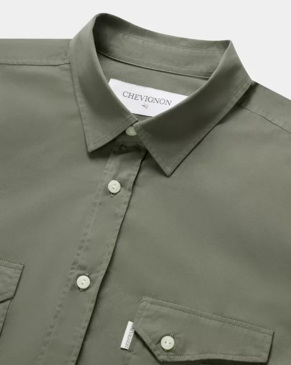 Online Chevignon CHEMISE MEXICO Kaki