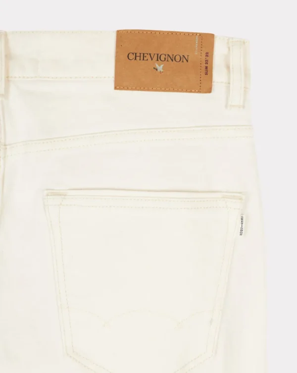 Best Chevignon PANTALON DENIM ÉCRU Ecru