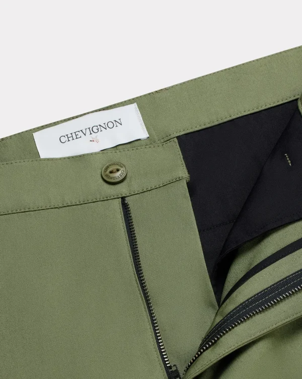 Cheap Chevignon PANTALON PLEAT Vert