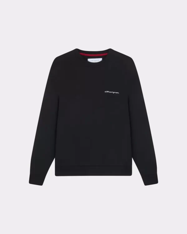 Cheap Chevignon SWEAT BRODÉ CITY SWEAT Noir