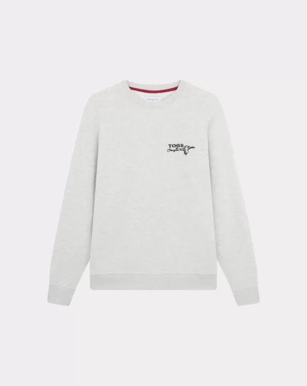 Discount Chevignon SWEAT BRODÉ OUTERWEAR SWEAT Gris