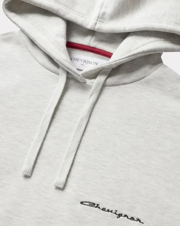 Fashion Chevignon SWEATSHIRT CITY HOOD OVERSIZE Gris
