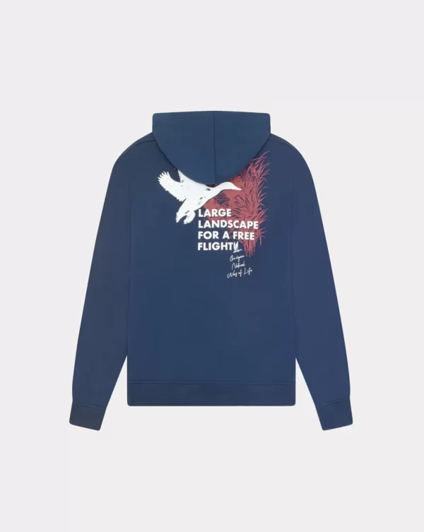 Hot Chevignon SWEATSHIRT LANDSCAPE Bleu marine