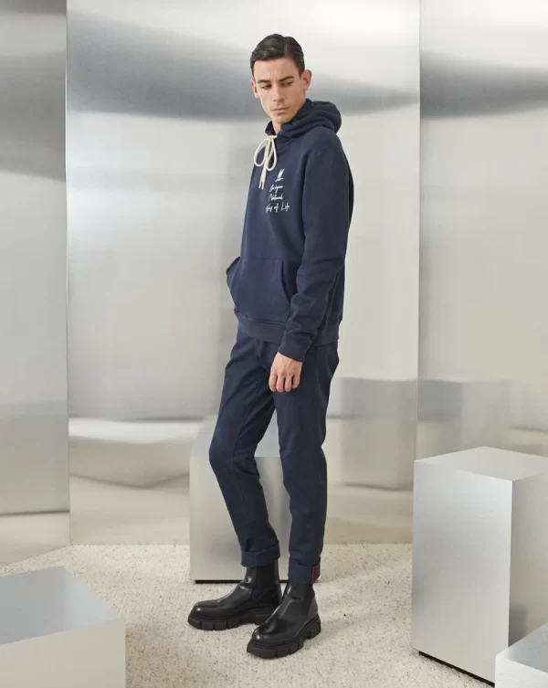 Hot Chevignon SWEATSHIRT LANDSCAPE Bleu marine