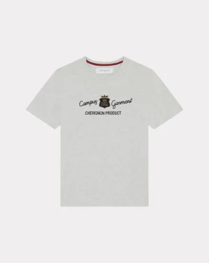 Hot Chevignon T-SHIRT CAMPUS TEE GRIS GRIS