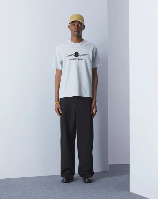Hot Chevignon T-SHIRT CAMPUS TEE GRIS GRIS