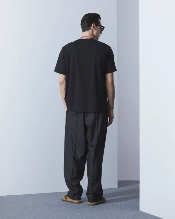 Fashion Chevignon T-SHIRT CITY TEE OVERSIZE Noir