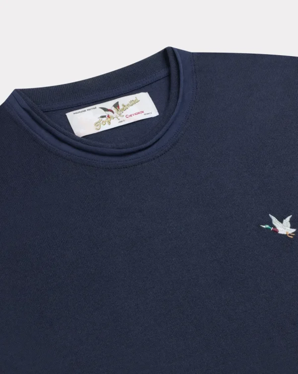 Fashion Chevignon T-SHIRT DUCK TEE BLEU MARINE