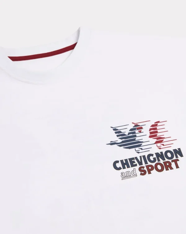 Best Chevignon T-SHIRT SPORT Blanc