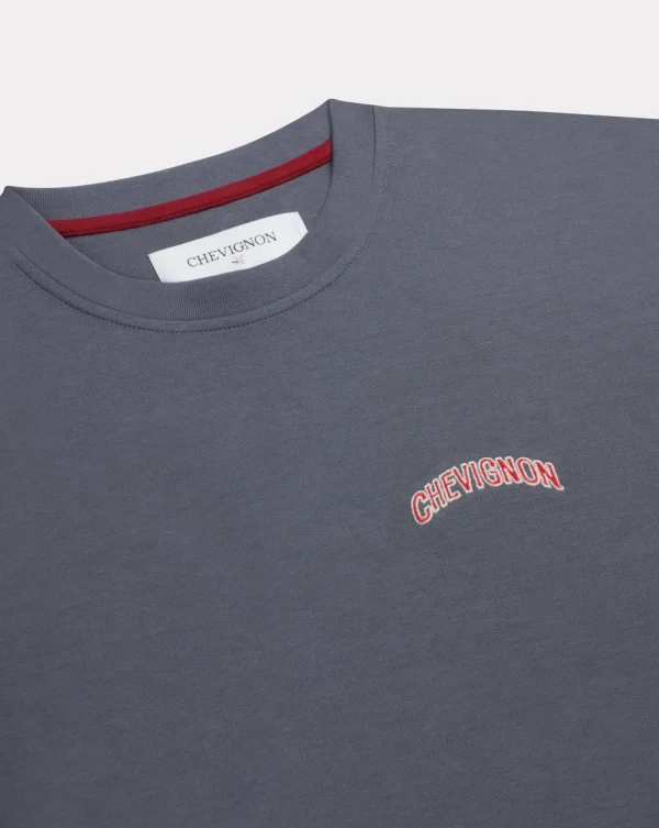 Cheap Chevignon T-SHIRT TEE 90 OVERSIZE Gris